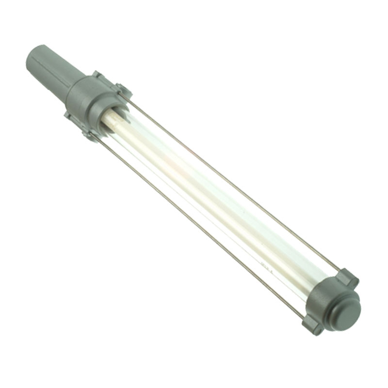 EVF Tubular lighting fixtures in light alloy